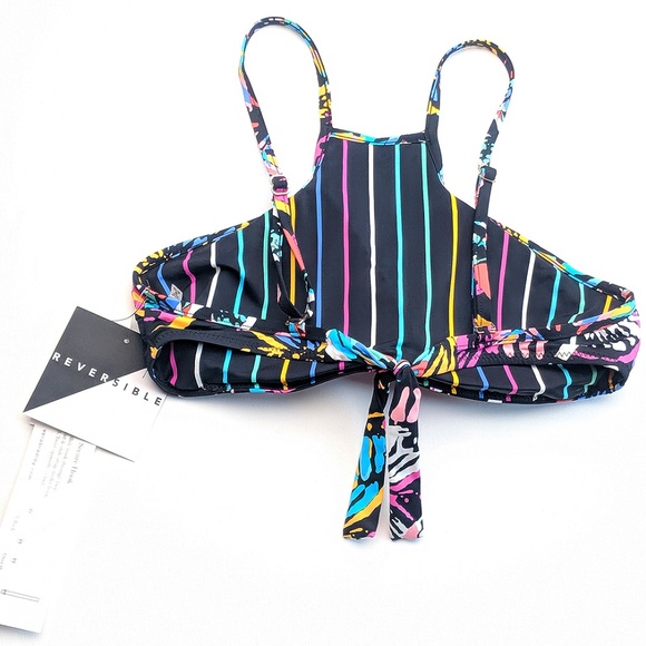 Vera Bradley Butterfly Reversible Bikini Top - Picture 4 of 6